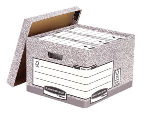 Fellowes Bankers Box - Tijdschriftenhouder - Grijs - 10 stuks