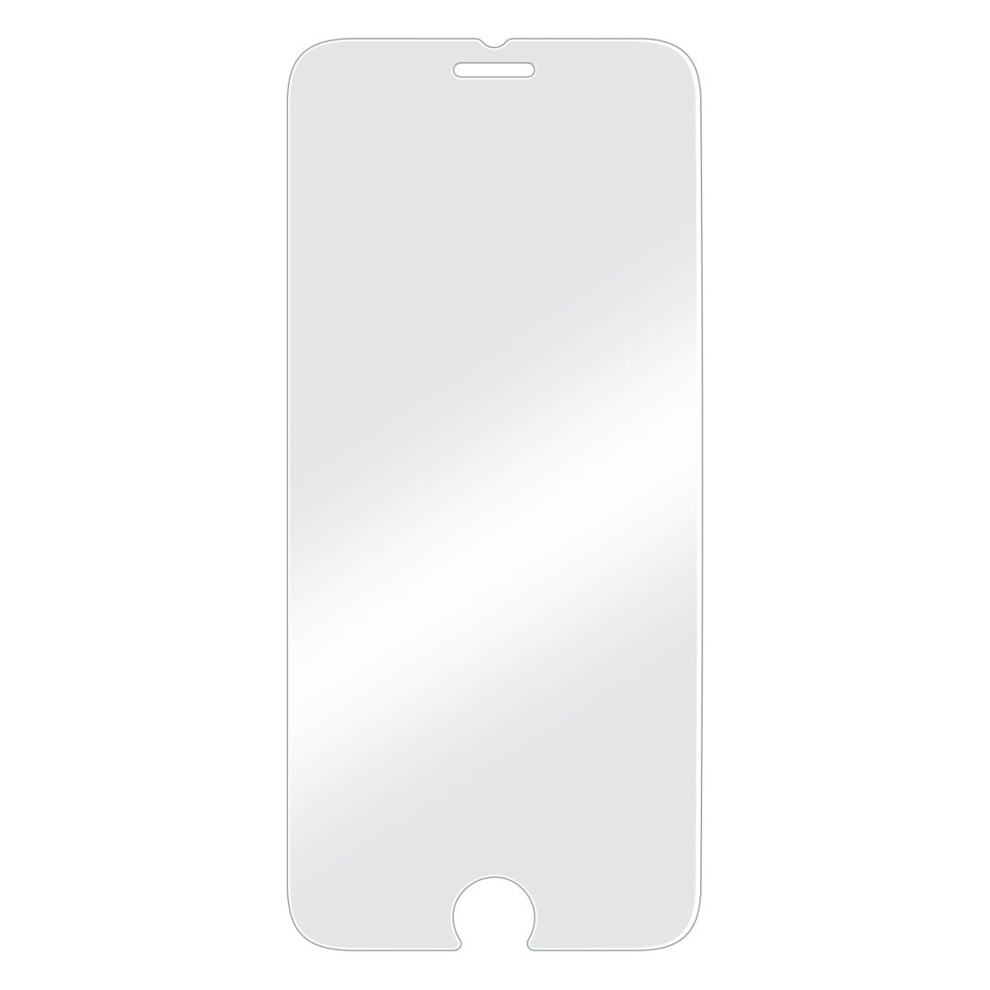 Hama Screenprotector Apple iPhone 7 Plus - Glas - Transparant