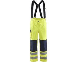 Blåkläder Vlamvertragende regenbroek LEVEL 2 1313-2022 - High Vis Geel/Marineblauw - L