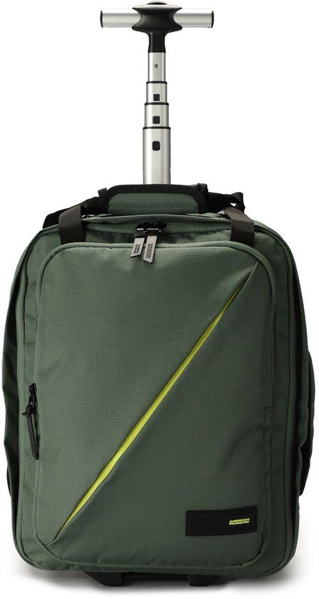 American Tourister Take2cabin Rugzak op wielen 40x30x20 cm - 24.5 L - Dark Forest