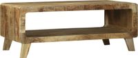 vidaXL Salontafel Bruin 90 x 50 x 35 cm Massief Mango Hout