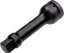 HAZET Krachtverlengstuk 1105S-7 · 1 inch (25 mm) vierkant hol · 1 inch (25 mm) vierkant massief · Lengte: 180 mm