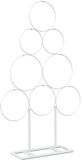vidaXL Arbre de Noël KUOPIO 60 cm Acier Blanc