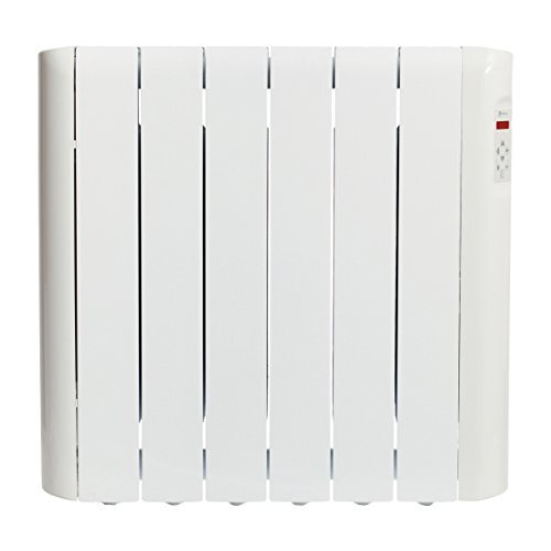 Haverland RCE6S digitale warmtedispenser, vloeibaar, energiebesparend, 900 vermogen, 6 elementen, programmeerbaar, exclusieve verbruiksweergave