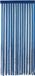 Markenlos Shenzhen Haorui Industrial Technology Co., Ltd. Vliegengordijn 90 x 200cm blauw-wit gestreept