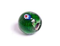 Glazen bol met transparant patroon, diameter 1,8 cm, 500 g, 85 u, ca.