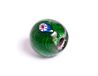 Glazen bol met transparant patroon, diameter 1,8 cm, 500 g, 85 u, ca.