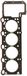 Elring 812.296 afdichting, cilinderkop | Compatibel met: BMW 5, 5 Touring, 7, 7