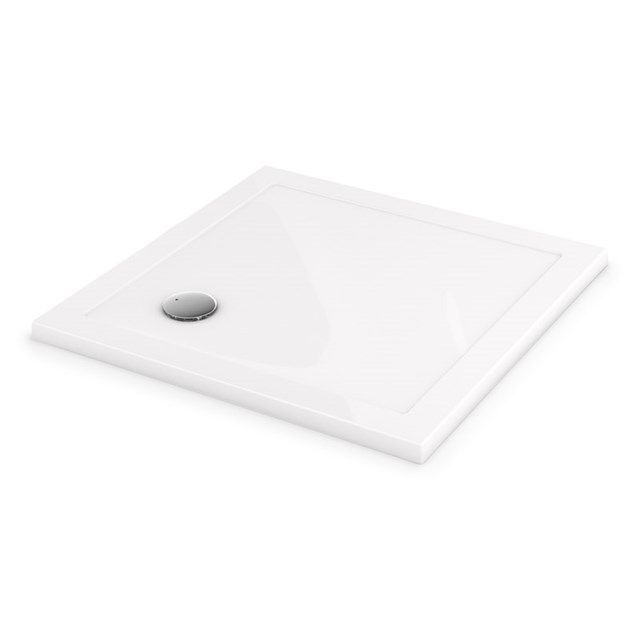 Maxaro Douchebak 90x90cm Vierkant Acryl Hoogglans Wit