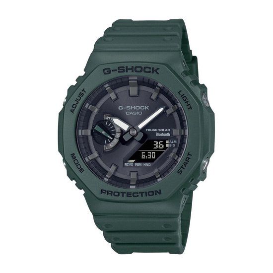 G-Shock GA-B2100-3AER Classic Heren Horloge - Groen - 45.5 mm