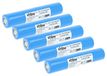Vhbw 5x Batterie Compatible Avec Maglite Ml125 Ml150lr Ml150lrx Lampe De Poche Ou Frontale (2500mAh, 6V, NiMH)