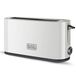 BLACK+DECKER BXTO1001E Broodrooster - 1 Sleuf - 1000W - Wit