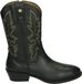 Develab 44374 Zwarte Cowboylaarzen Meisjes Kinderlaarsjes Leer Maat 34