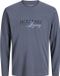 JACK & JONES PLUS - JJJADE TEE LS CREW NECK BF PLS Heren T-shirt