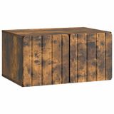 vidaXL Wandmontage TV-kast Gerookt eiken