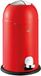 WESCO Kickmaster Junior Prullenbak | Pedaalemmer | 12 Liter | Metaal - Rood | Afvalemmer