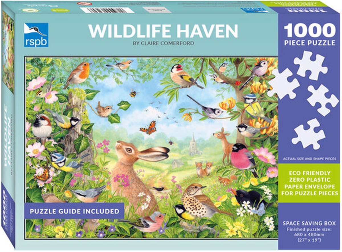 Otter House Wildlife Haven Puzzel 1000 Stukjes