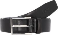 JOOP! Leren Riem Standard Coll. Belt 3,5 CM W90 Black Zwart