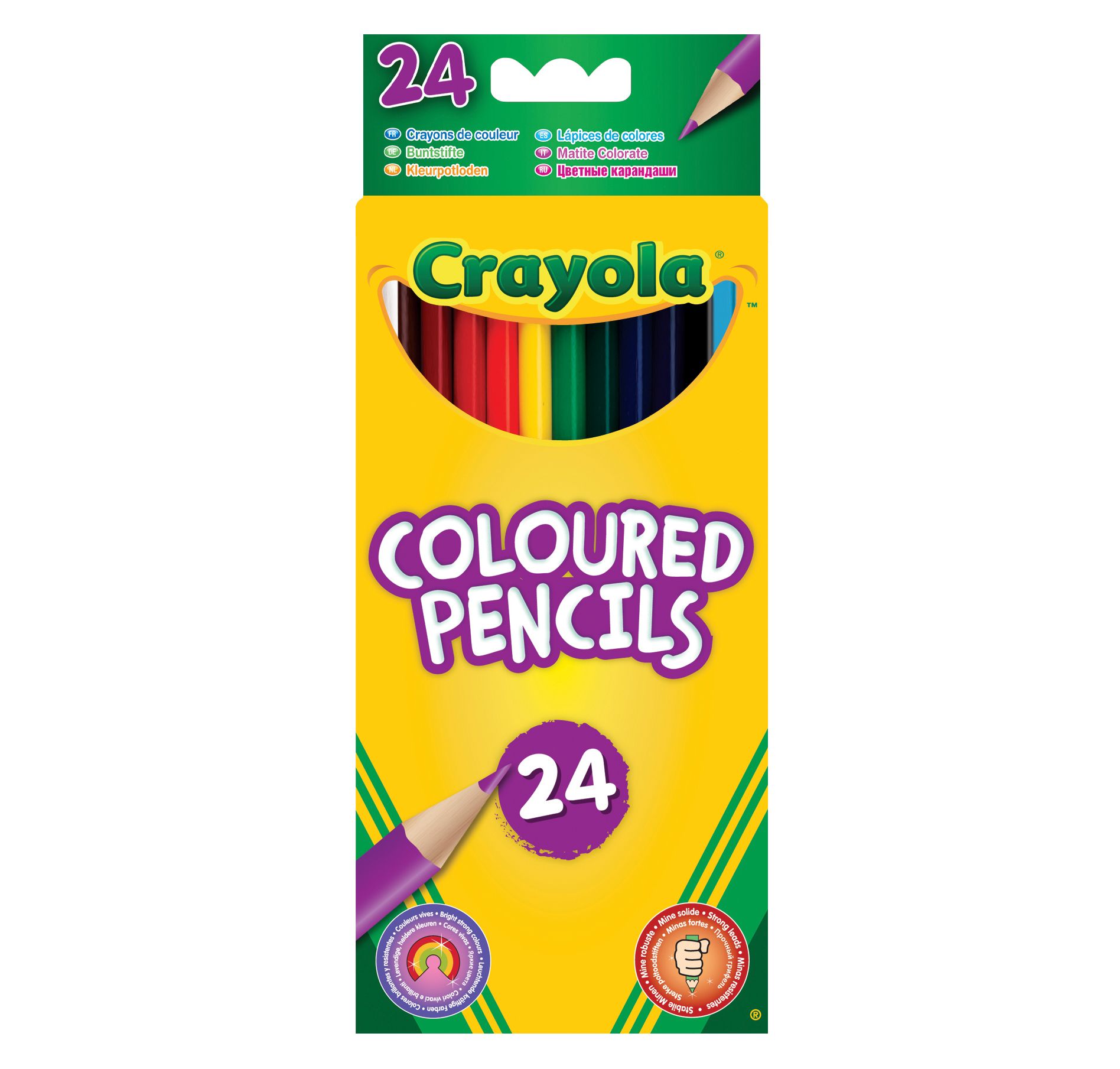 Crayola Kleurpotloden - 24 stuks - Multicolor