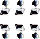 Yellow Parts Stemmechanieken Set Voor Westerngitaar Chroom