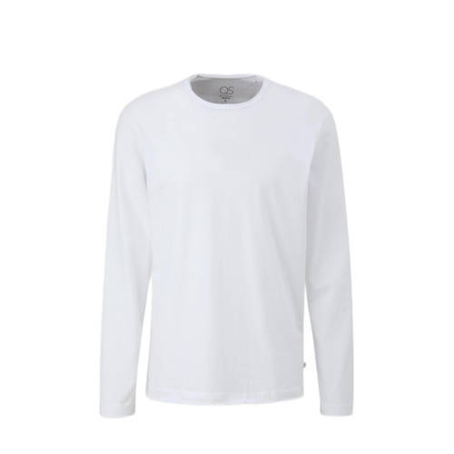 Q/S by s.Oliver Q/S by s.Oliver regular fit longsleeve wit