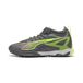 PUMA Chaussures de football mi-hautes ULTRA 5 TT Enfant et Adolescent, Chaussures, Bleu, 35.5