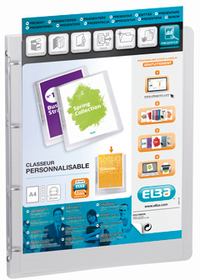 Elba Polyvision ringband A4 Wit 4-rings 100 vel