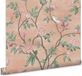 Laura Ashley Eglantine Behang - Bloemen - 10mx52cm - Roze