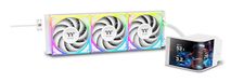 Thermaltake MAGCurve 360 Ultra Snow AIO ARGB Fan Moederbord Kit voor vloeistofkoeling 12 cm Wit