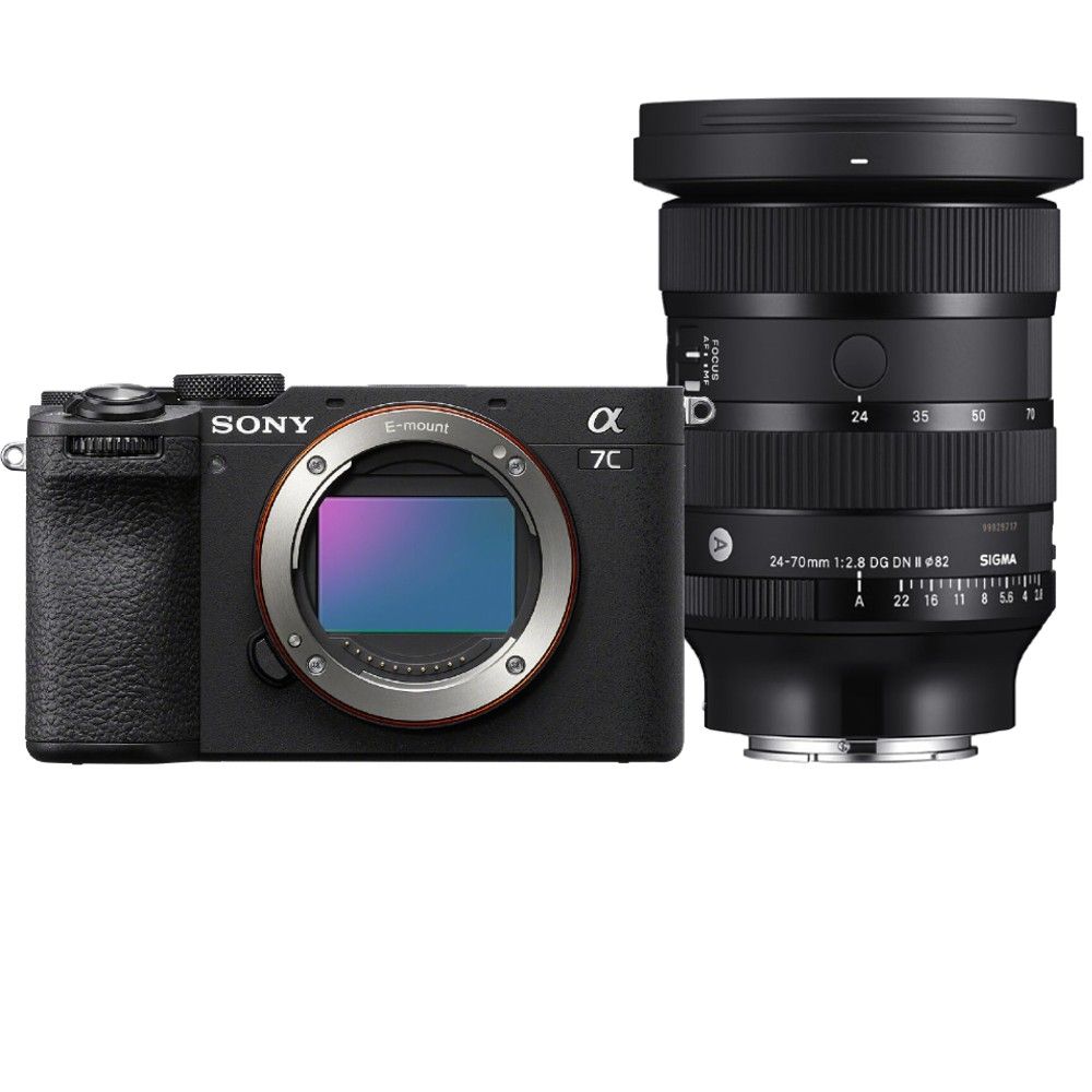 Sony A7C II Zwart + Sigma 24-70mm F2.8 DG DN II Art (Sony E-mount)