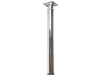 Pied zoom rond ø30 réglable acier 1 pièce(s) pied zoom d30 h300-500 acier chrome rond acier chromé 500 mm 300 mm 30 mm