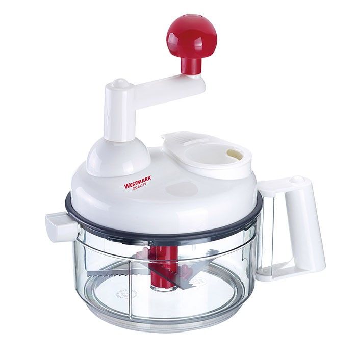 Westmark Multi-Kulti Keukenmachine - Rood/Transparant/Wit - 9 Functies