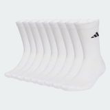 Adidas Performance Essentials Gevoerde Sokken 10 Paar - Unisex - Wit