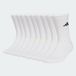 Adidas Performance Essentials Gevoerde Sokken 10 Paar - Unisex - Wit