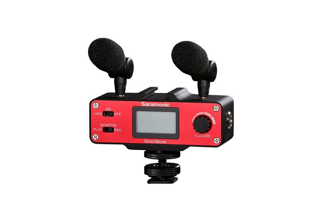 Saramonic SmartMixer - Accessoires voor draagbare apparaten - Zwart/Rood