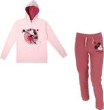 4KidsOnly Minnie Mouse Dames Joggingpak Katoen Lange Mouw Capuchon Multi Colour Maat M