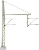 Viessmann Modelltechnik 4160 H0 Bovenleidingmast met arm Universeel 1 stuk(s)