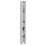 FD Furniture CD DVD Kast 185 cm hoog in wit