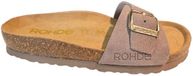 Rohde 5589 17 Dames Slippers Licht Bruin Suede Dames - Bruin - 41