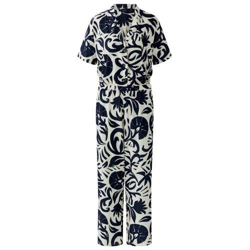 OUI jumpsuit donkerblauw
