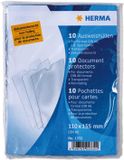 HERMA Documenthoes A5 transparant PP 155x220mm 10 stuks