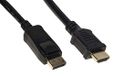 LINK LKCDPH3003 DisplayPort-kabel 1.2 → HDMI® 1.4, 3m, vergulde contacten, 4K × 2K, 30Hz, compatibel met PC, notebook, monitor, HDTV