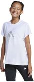 Adidas Winter T-shirt Met Korte Mouwen Wit 7-8 Years Meisje