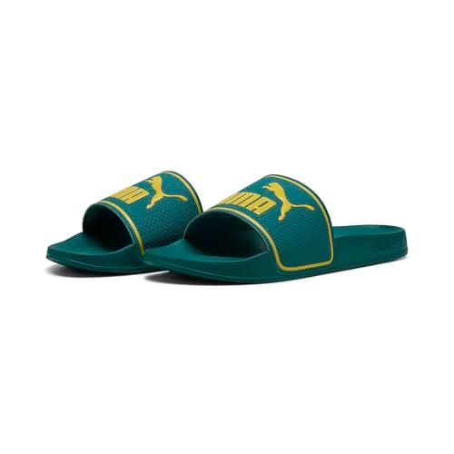 PUMA Leadcat 2.0 slipper, uniseks, Ice Dazzling Emerald Geel, 42/43 EU