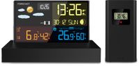 Berdsen Weerstation BD-912 met Display – Zwart