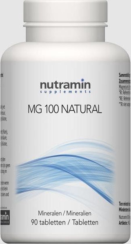 Nutramin MG 100 Natural 100mg Tabletten 90st