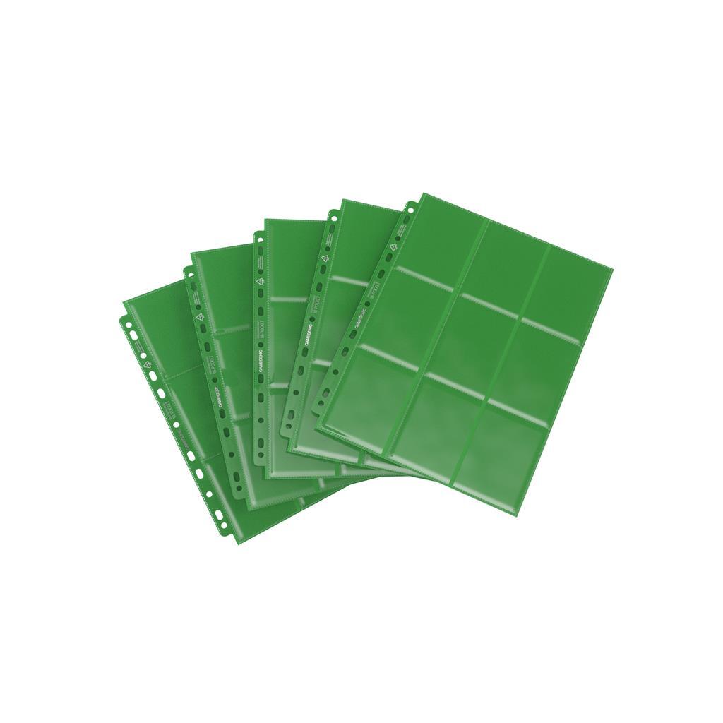 GameGenic Sideloading 18-Pocket Pages Groen (50 stuks)