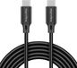 Krüger&Matz Kruger&Matz USB-C Kabel 2,5m, 100W PD, Zwart