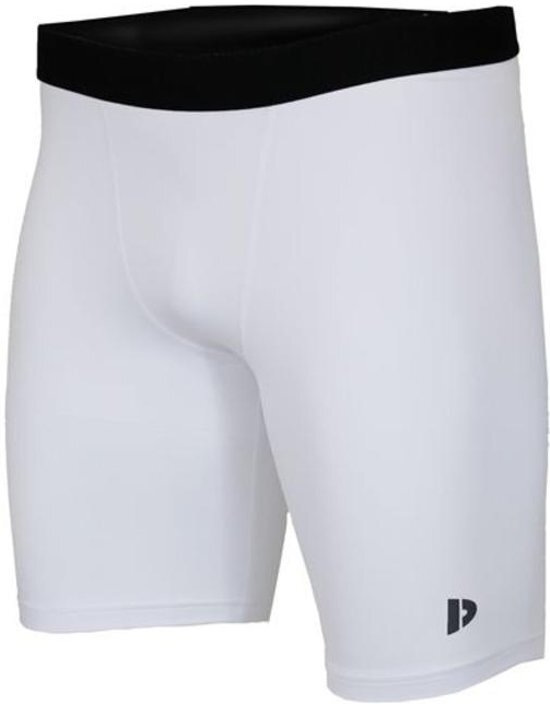 Donnay compressie short - Sportbroek - Heren - Maat S - Wit