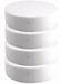 Rayher hobby materialen Rayher hobby Piepschuim schijf - 4x - 15 cm breed en 4 cm dik - hobby figuren/vormen artikelen